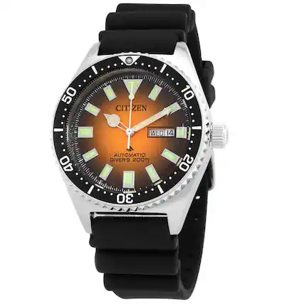 50 CITIZEN 10 - WED 14 - 40 AUTOMATIC DIVER'S 200m 30 20