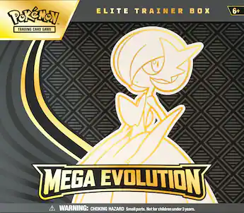 pokemon cards mega box Pokmon TCG: EvolutionPerfect Order Elite Trainer Each Mega Evolution booster box contains 36 booster packs Pokmon TCG: Mega Evolution 01-