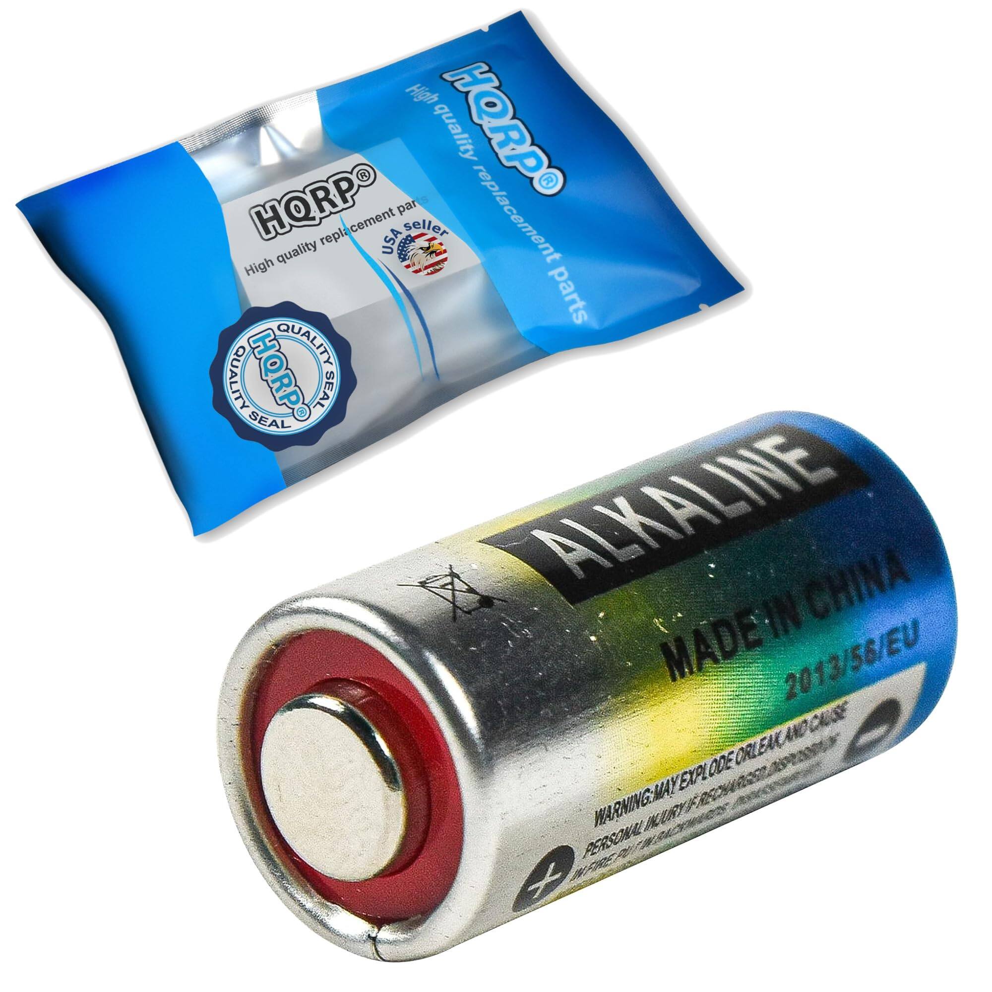 High quality replacement parts  
HQRP  
High quality replacement parts  
USA seller  
QUALITY  
QUALITY  
HQRP SEAL  
ALKALINE  
MADE IN CHINA  
2013/56/EU  
WARNING: MAY EXPLODE OR CAUSE PERSONAL INJURY