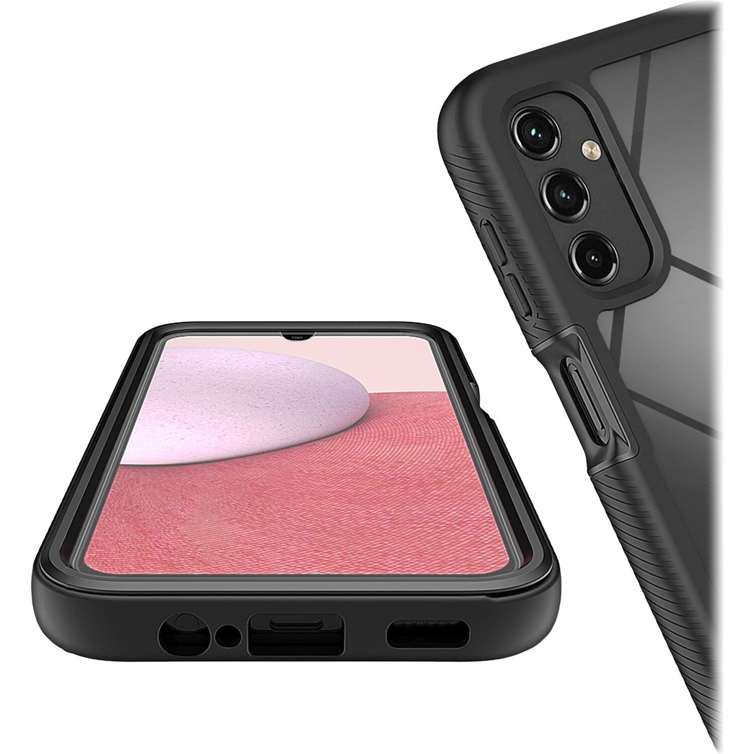 Alt View 13. SaharaCase - GRIP Series Case for Samsung Galaxy A14 5G - Black.