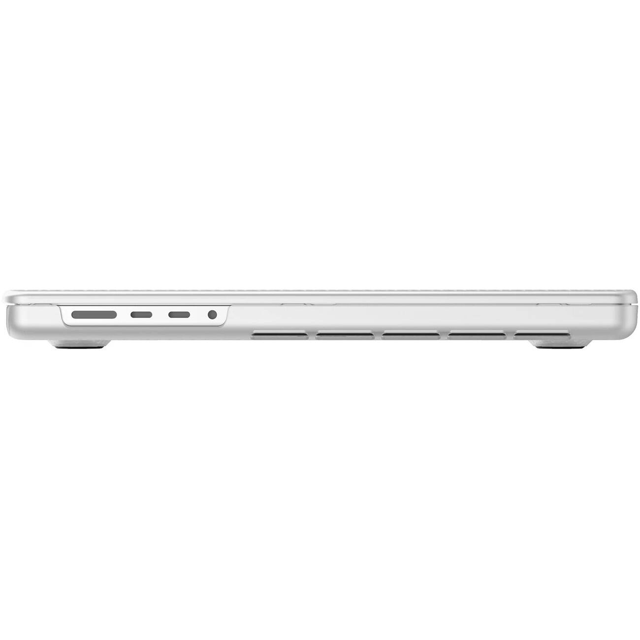 Alt View 2. Incase - Incase Hardshell Case for MacBook Pro 16-inch (2021) Dots - For Apple MacBook Pro - Textured Dot Design - Clear - 16" - Gray/Clear.