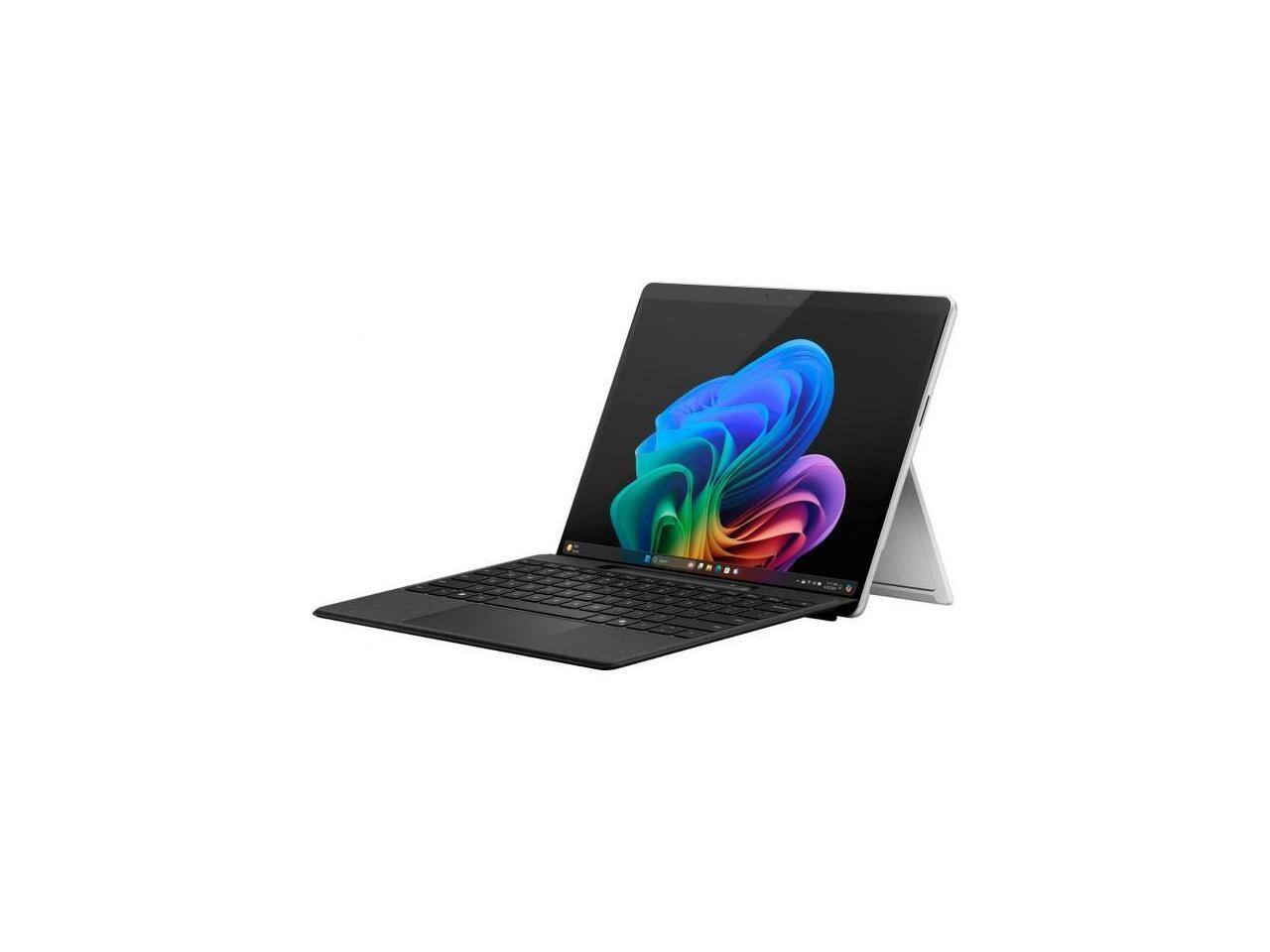 Alt View 1. Microsoft - Microsoft Surface Pro Copilot+ PC 13" Touchscreen 16GB RAM 256GB SSD Windows 11 Home - Platinum - Gray.