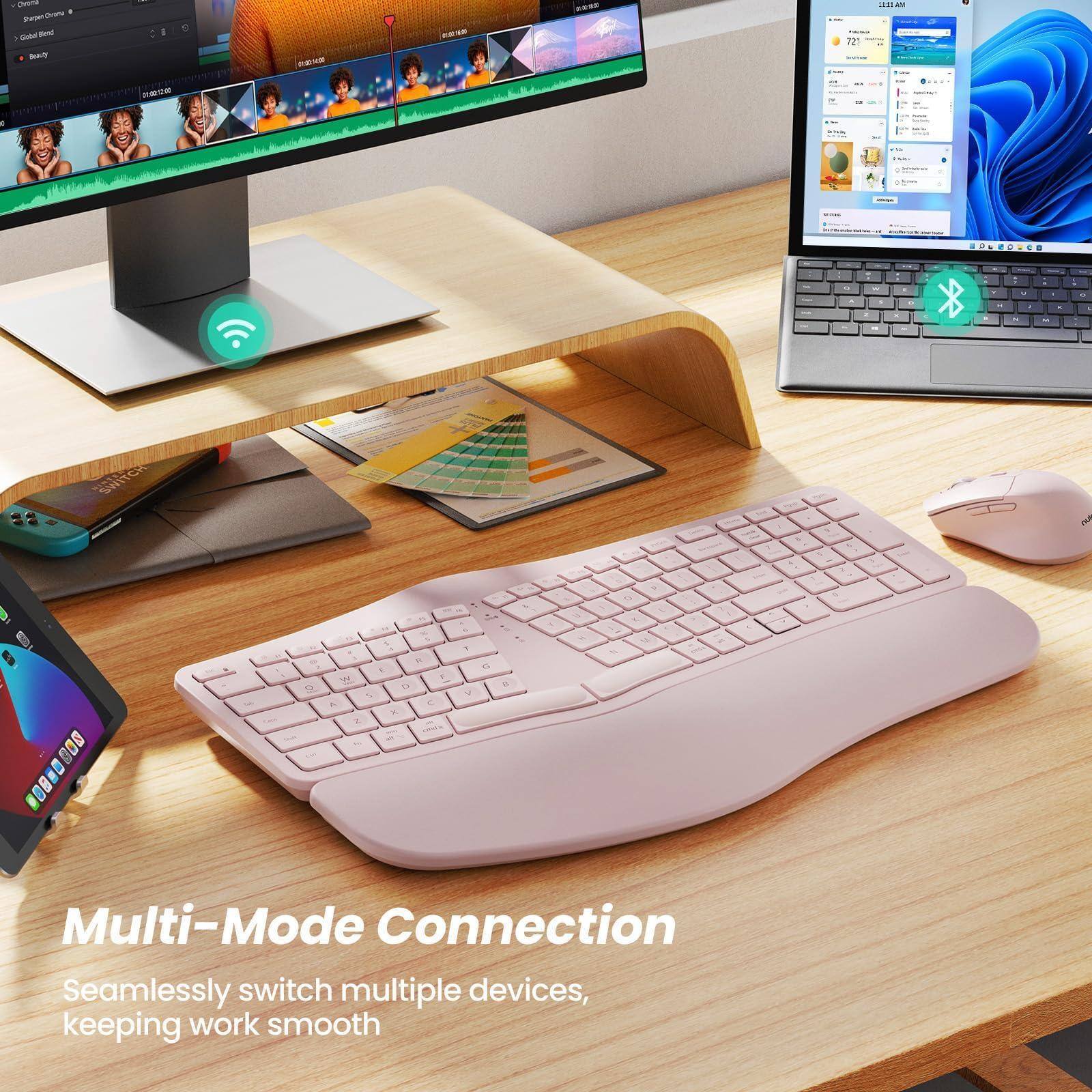 Multi-Mode Connection  
Seamlessly switch multiple devices, keeping work smooth