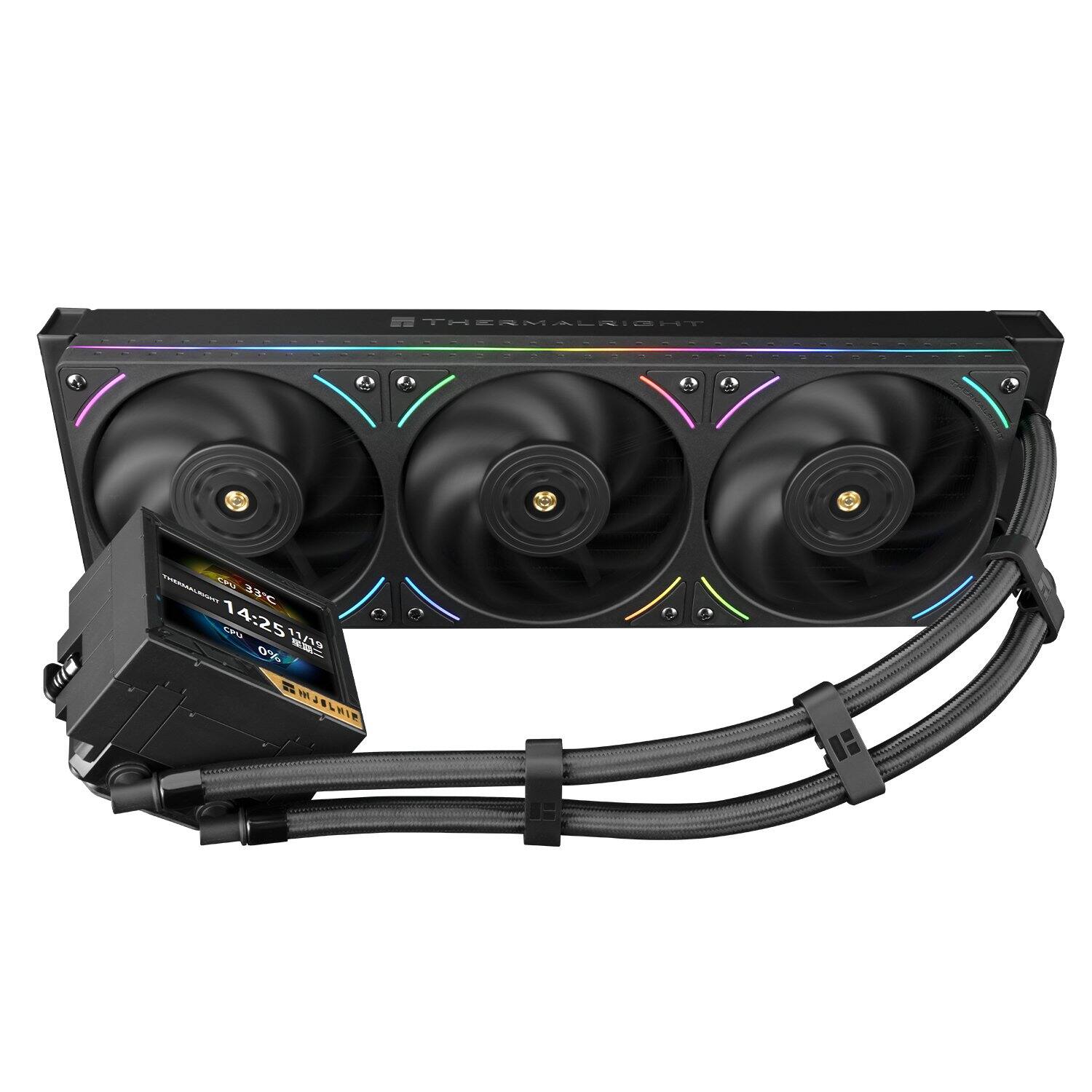 Thermalright Mjolnir Vision 360 UB ARGB CPU Water Cooler, 3 PWM