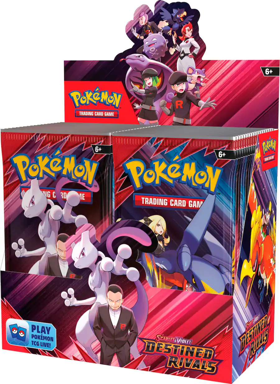 Pokémon Trading Card Game: Scarlet & Violet Destined Rivals Booster Box ...