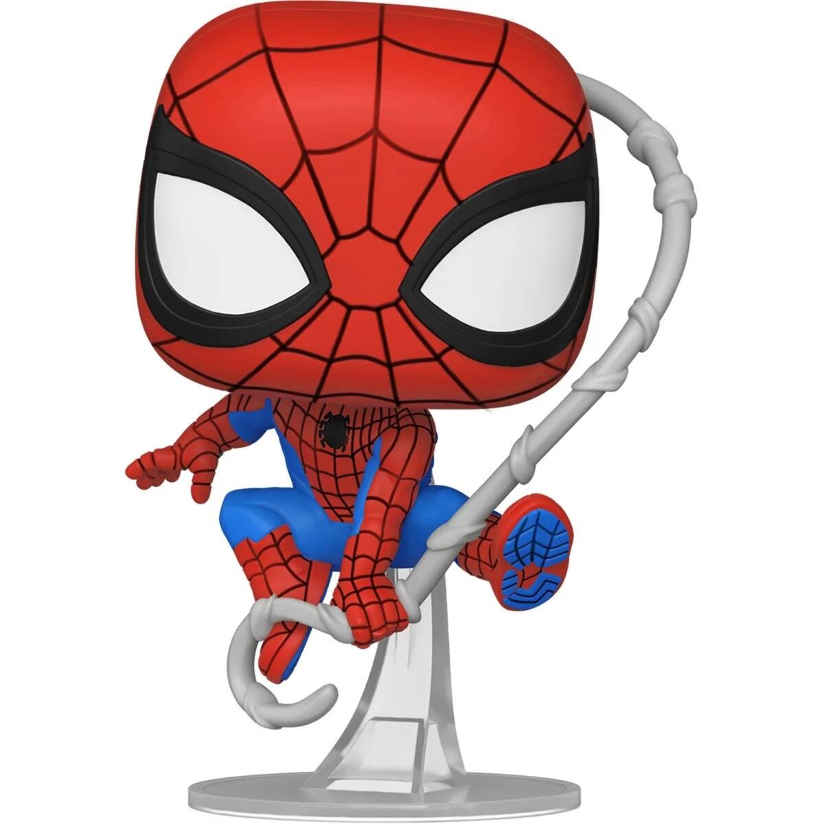 Angle. Funko - Funko POP! Marvel: Friendly Neighborhood Spider-Man - Spider-Man   - COLLECTIBLES - Multicolor.