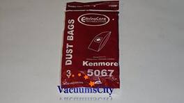 EnviroCare - 3-Pack Kenmore Upright Vacuum Bags – Type X Replaces 5067, 50678, Generic #116SW