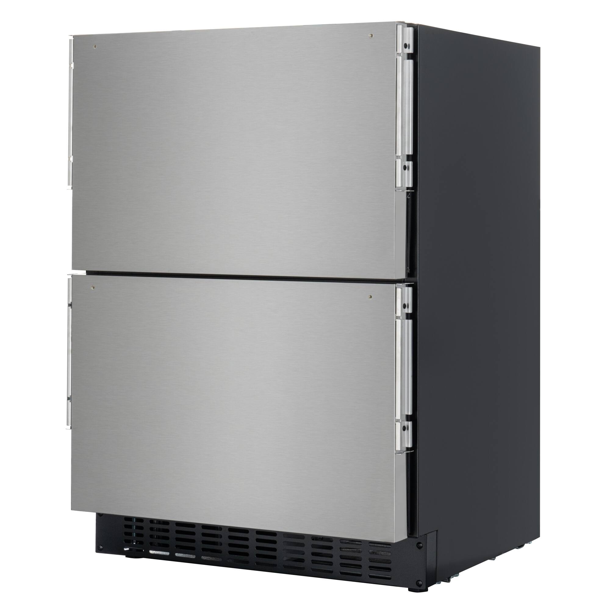 Alt View 6. Koolmore - 23 in. Panel Ready Drawer Refrigerator (KM-BIR2D-PR) - Black.