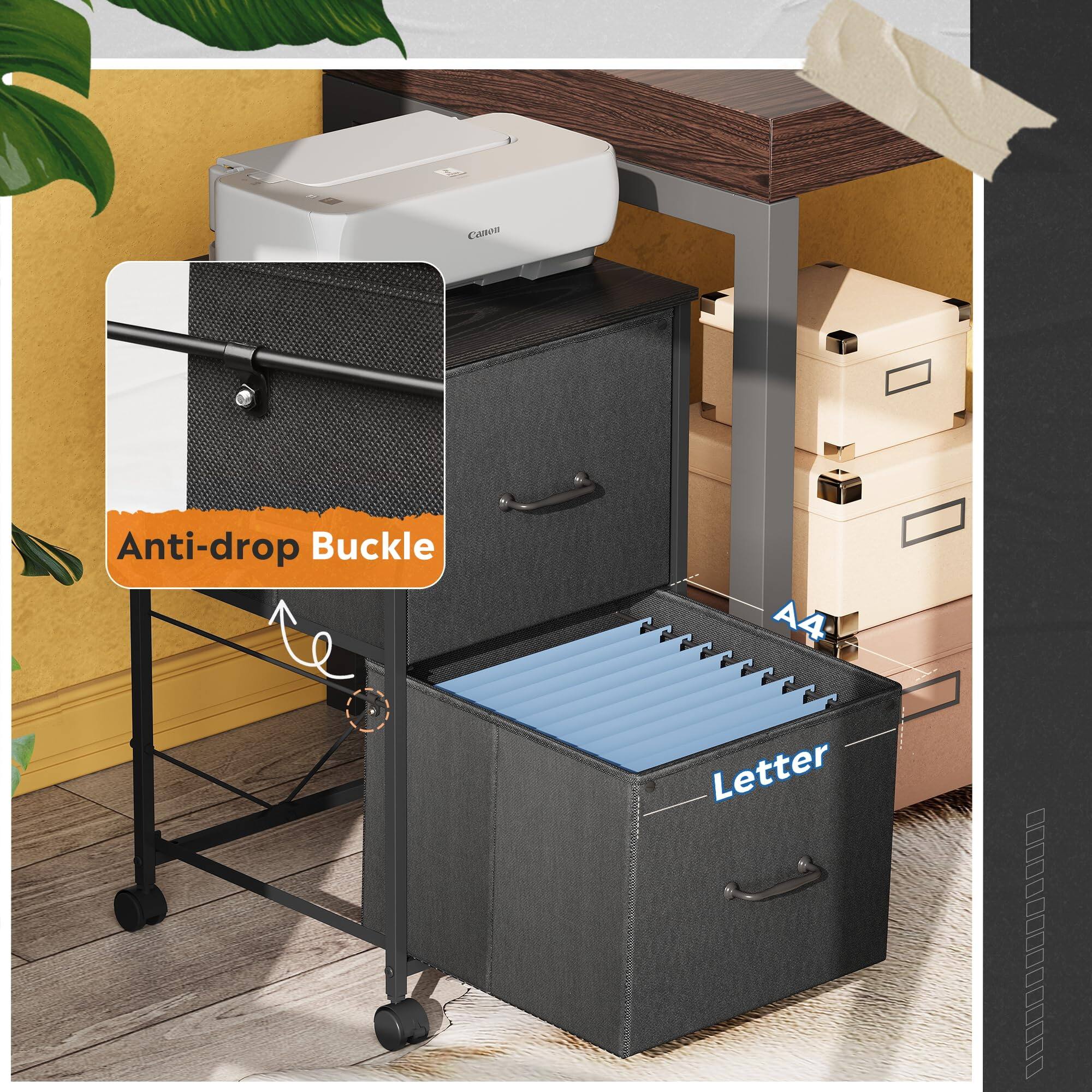 Anti-drop Buckle  
Letter  
A4