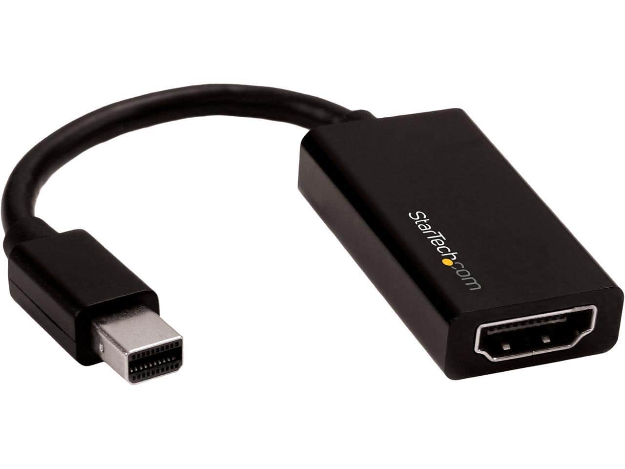 StarTech.com - MDP2HD4K60S Mini DisplayPort to HDMI Adapter - 4K mDP to HDMI Converter - UHD 4K 60Hz