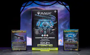 mtg edge of eternity commander decks Magic: The Gathering Eternities - Deck Commander decks are ready to play right out of the box and contain everything you need to play Magics most popular multiplayer format Edge of Eternity restock! We