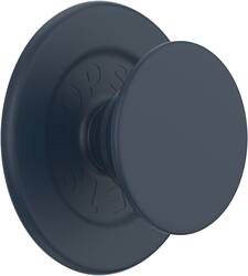 PopSockets - MagSafe PopGrip Universal Magnetic Grip & Stand with Adapter Ring for Cell Phones - Soft Touch Navy - Front_Zoom