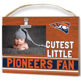Jardine - Carroll University Pioneers 8'' x 10'' Cutest Little Weathered Logo Clip Photo Frame - Orange