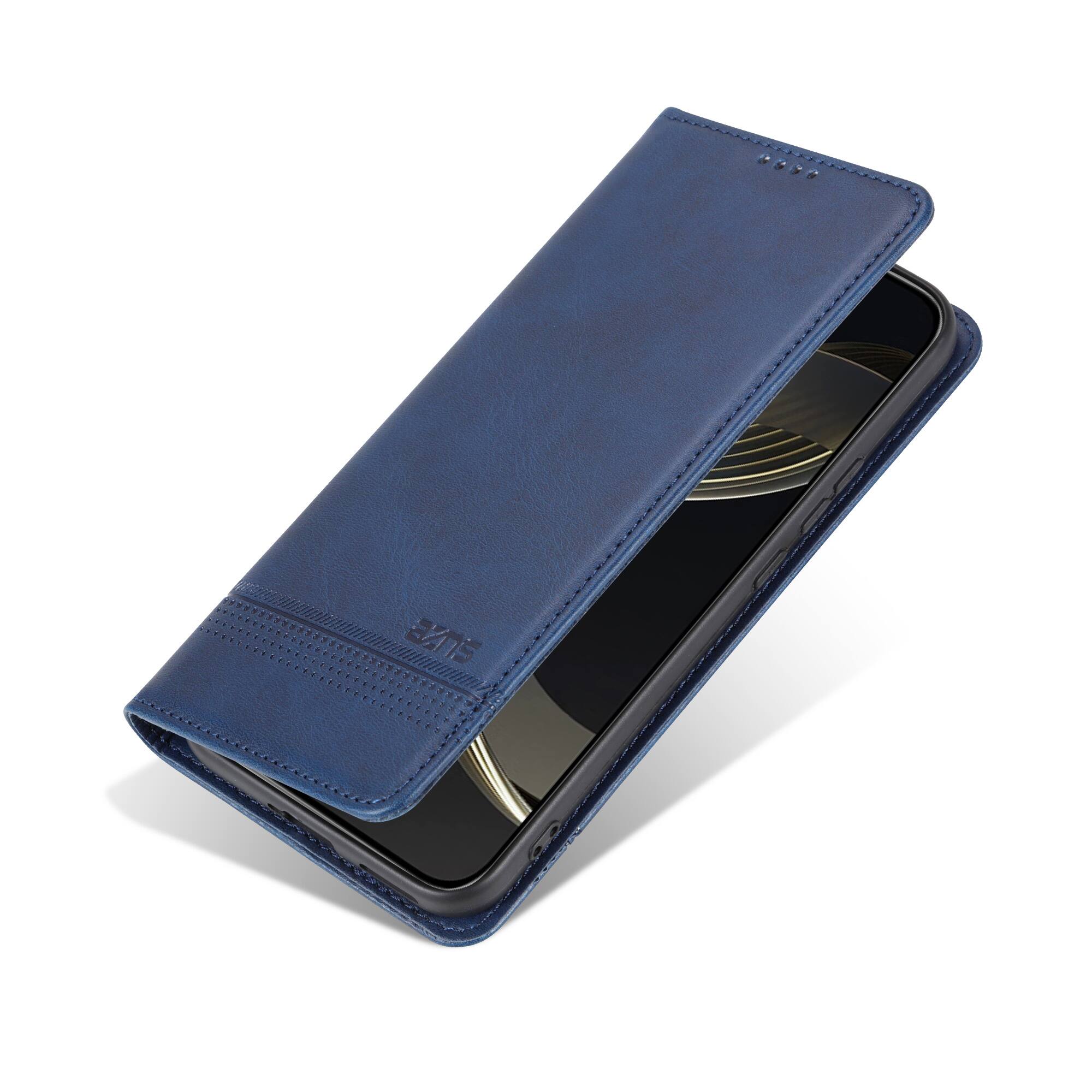 Alt View 1. UUCOVER - Wallet Case for Samsung Galaxy S26+,PU Leather Wallet Folio Case with Card Slots Shockproof Kickstand Cover - Blue.