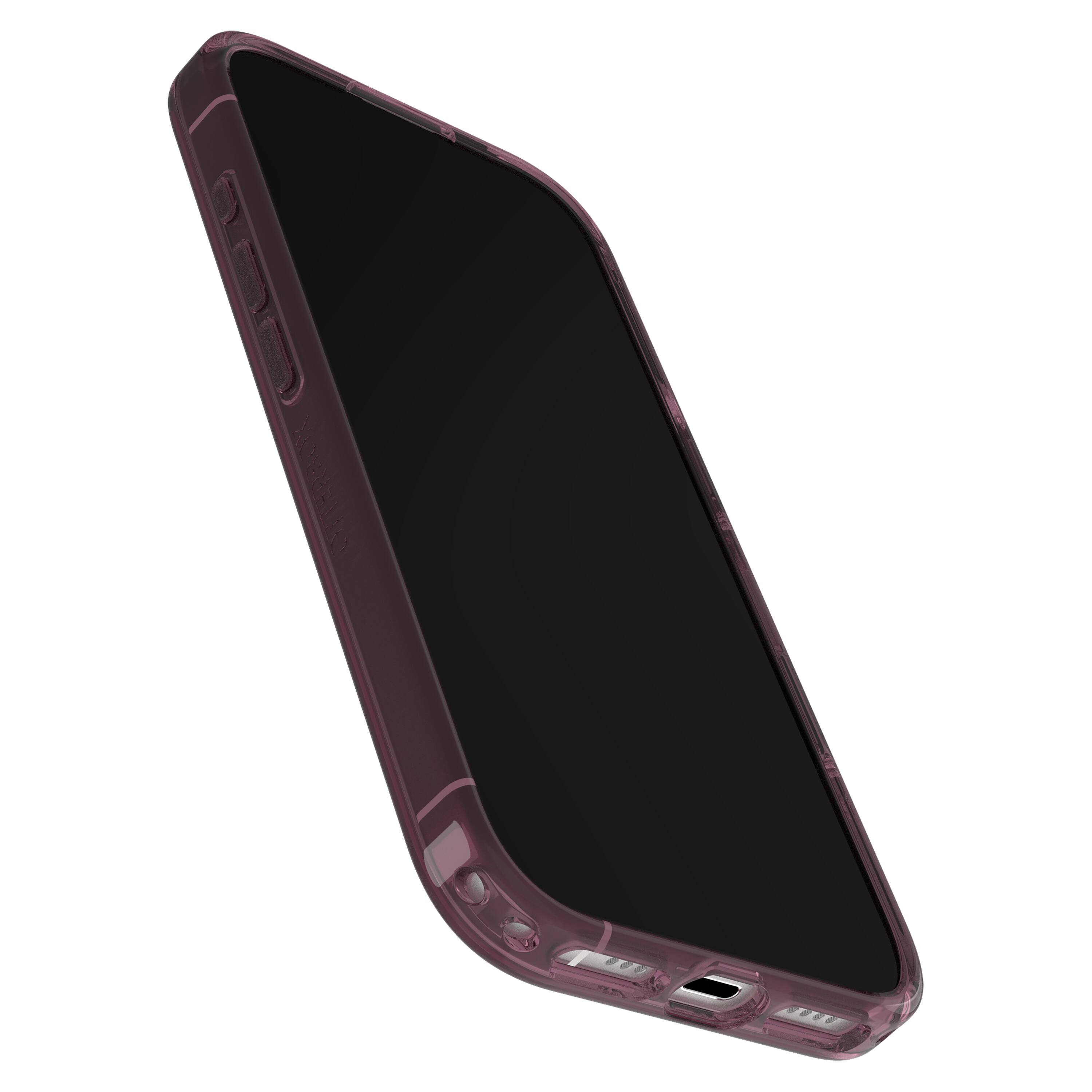 Back. OtterBox - Symmetry Series Hard Shell for Apple iPhone 17 - Purple.