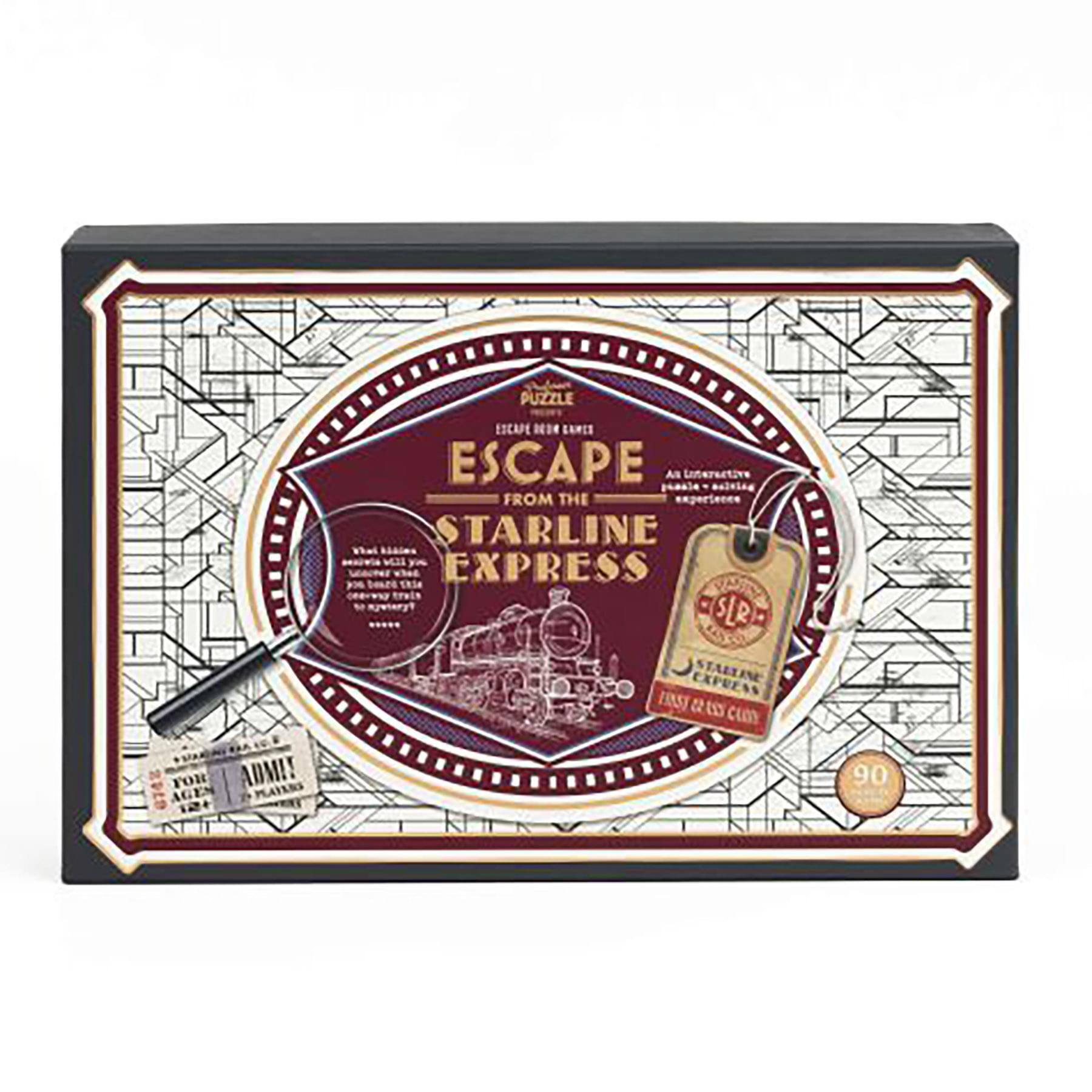 Puzzle 2D19 for Adm! Pelayens Escape from the Starline Express SLR Express Stalline I9SI a t Cloy 90 NaiO

Corrected text:
Puzzle 2D19 for Adm! Pelayens Escape from the Starline Express SLR Express Stalline I9SI a t Cloy 90 NaiO