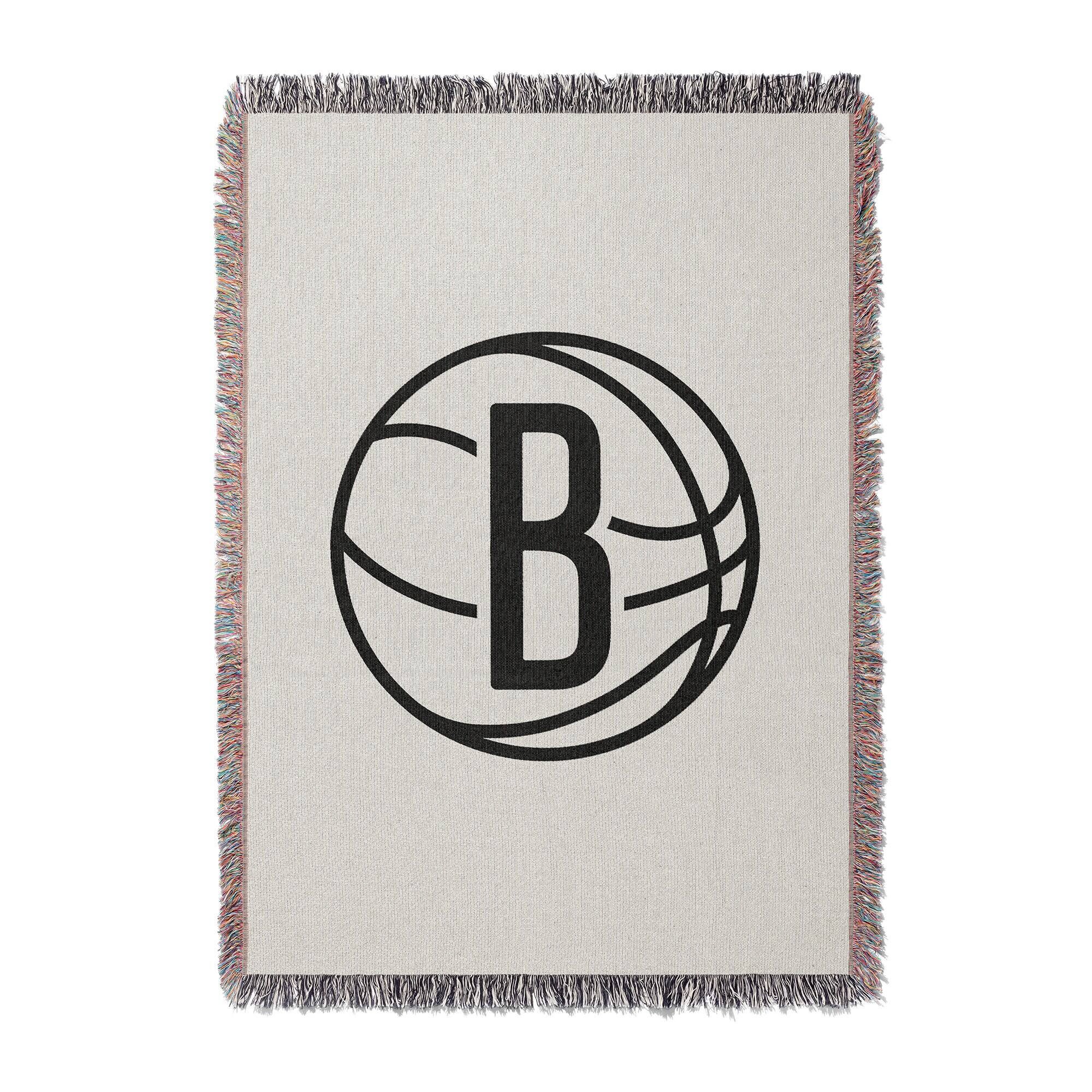 Chad & Jake - Brooklyn Nets Woven Blanket - White