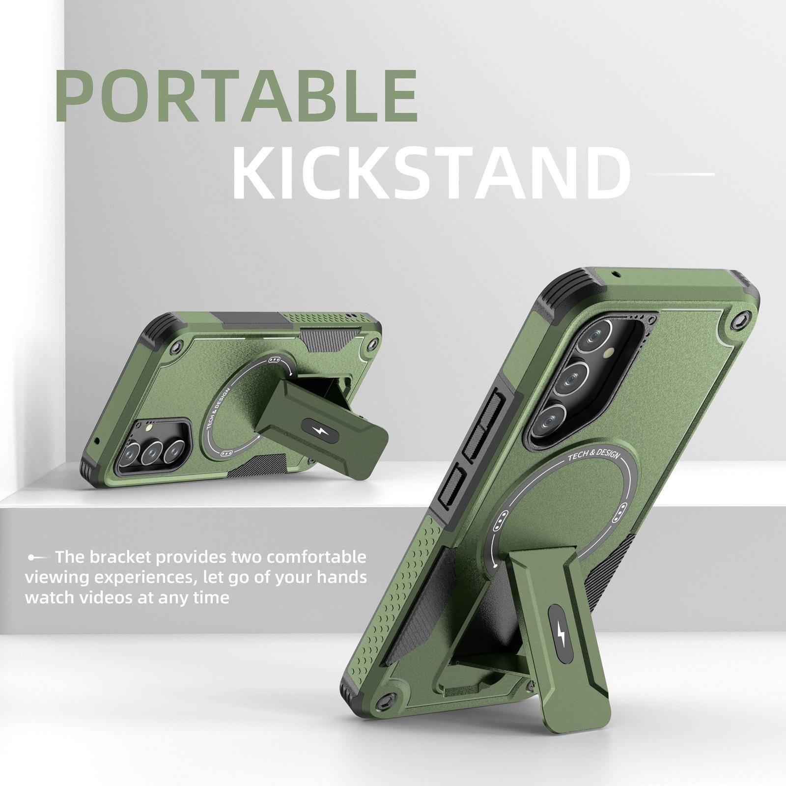 PORTABLE KICKSTAND

TECH & DESIGN

The bracket provides two comfortable viewing experiences, let go of your hands watch videos at any time
