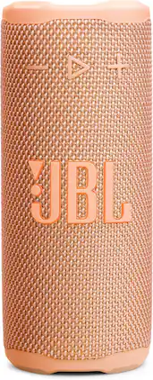 Grip Bluetooth Speaker with Bold JBL Pro Sound Ambient Light, Multi-Speaker Connection with Auracast Orange