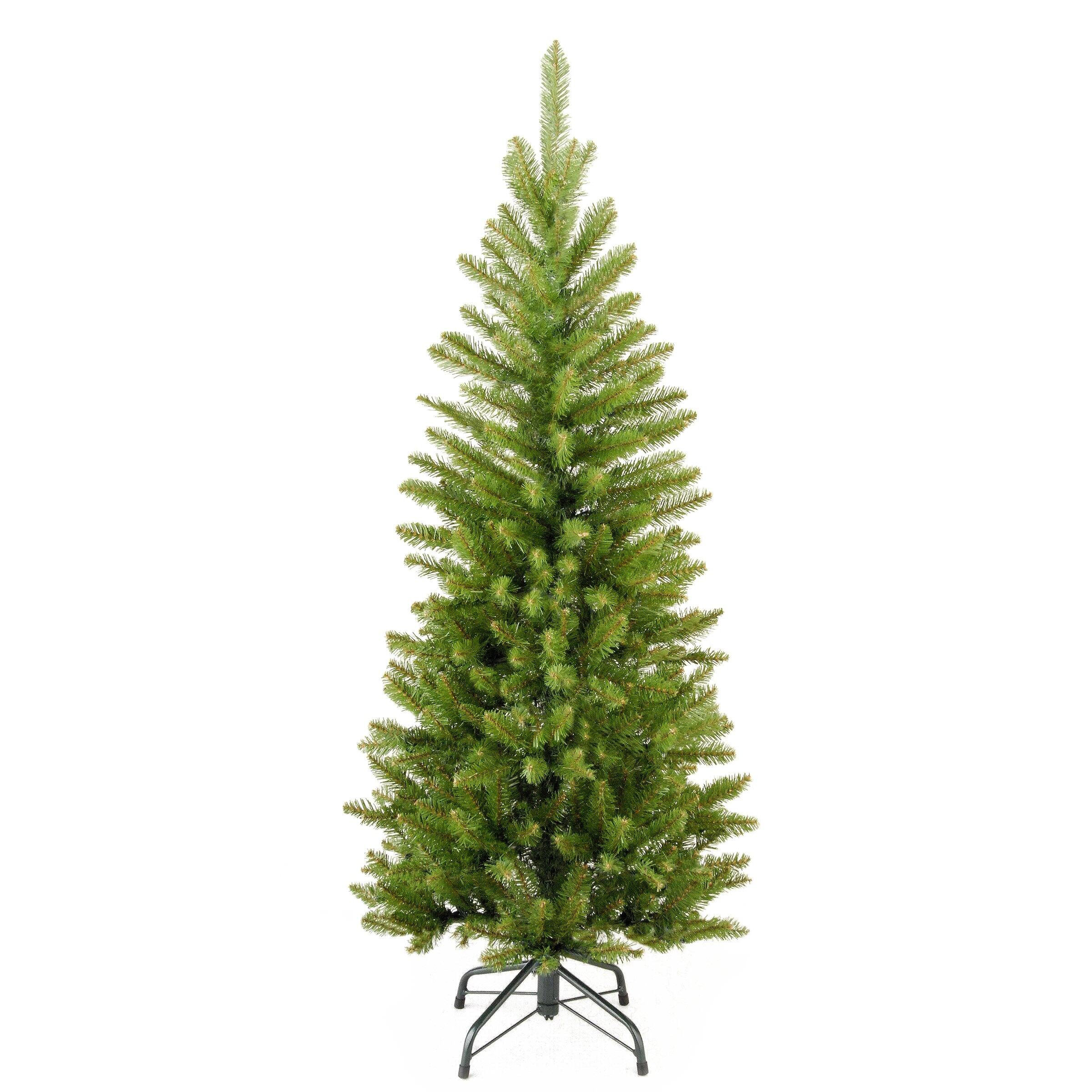 Front. Skar Audio - Unlit Kingswood Fir Mini Artificial Slim Christmas 269 Tips Includes Stand - Default.