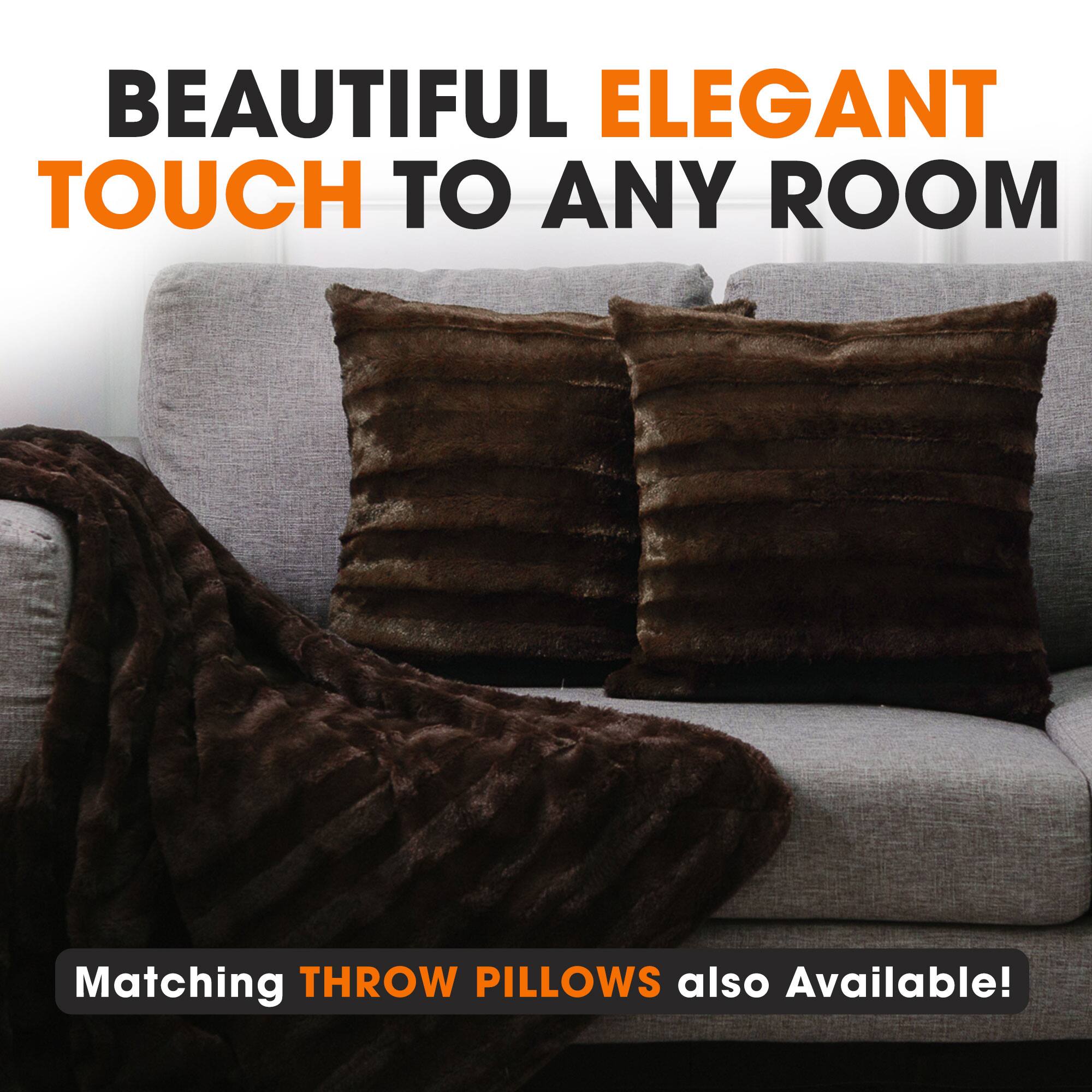 BEAUTIFUL ELEGANT TOUCH TO ANY ROOM

Matching THROW PILLOWS also Available!