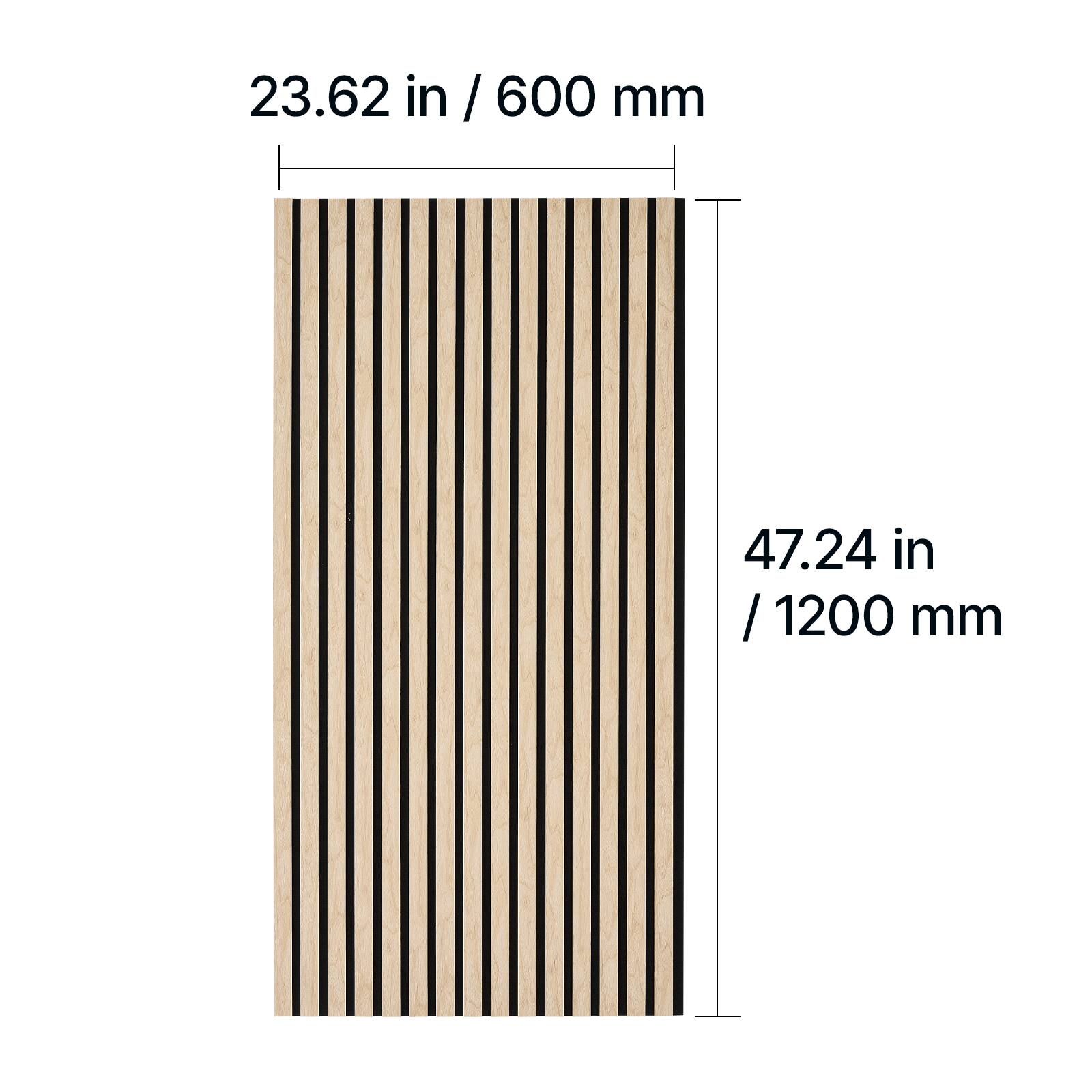 23.62 in / 600 mm  
47.24 in / 1200 mm