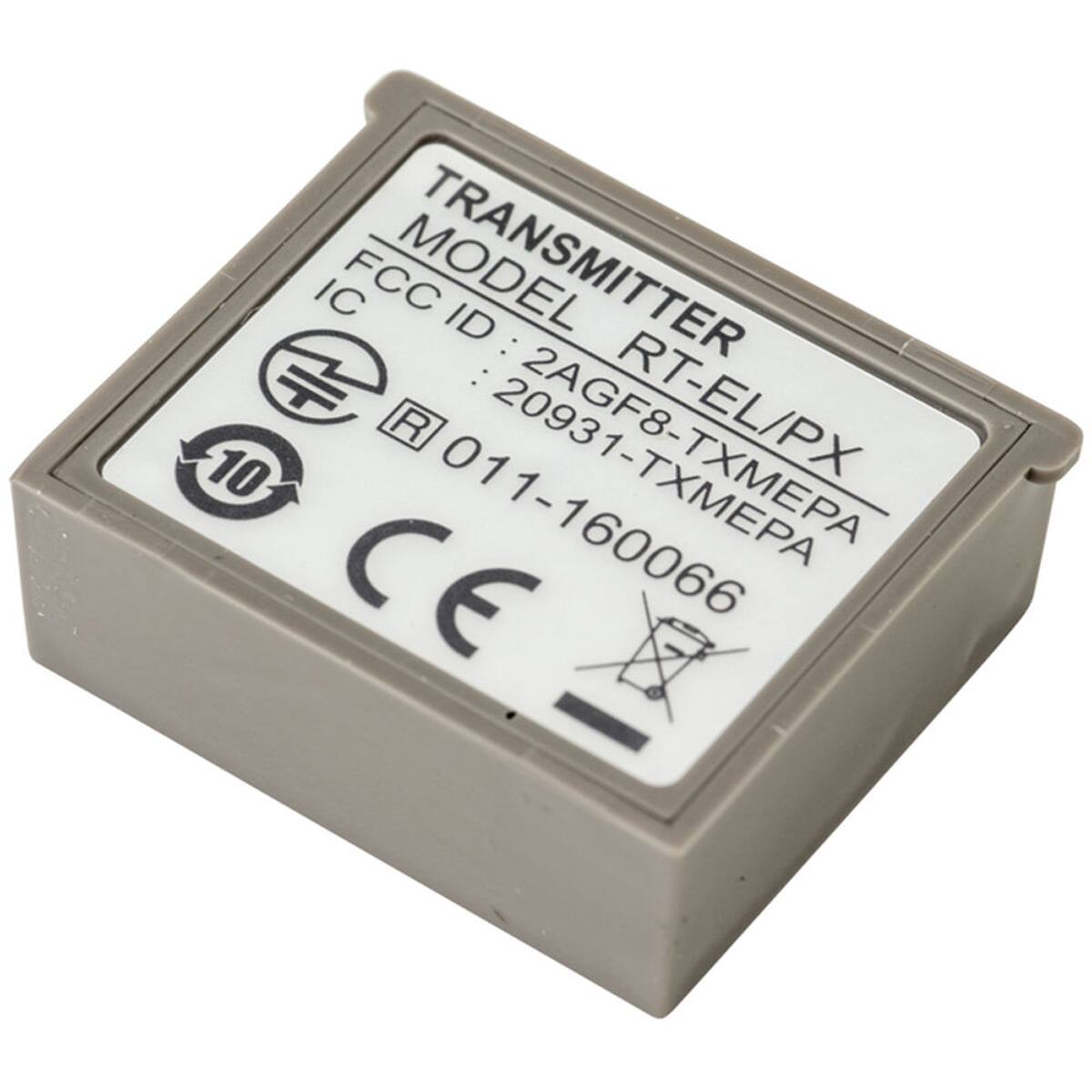 TRANSMITTER  
MODEL RT-EL/PX  
FCC ID: 2AGF8-TXM  
IC: 20931-TXM  
ID: 011-160066  
CE