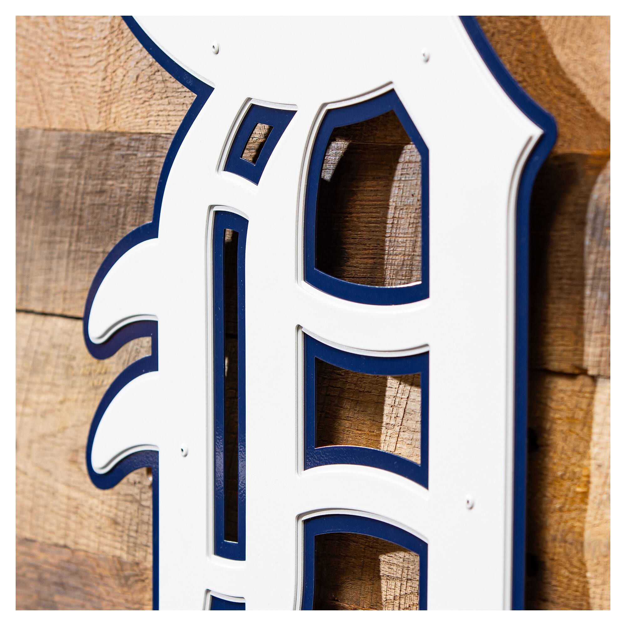 Alt View 2. Evergreen Enterprises - Detroit Tigers 23" Layered Metal Wall Art Sign - Multicolor.