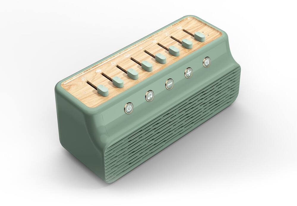 Alt View 1. Cluzine - Multifunctional Sleep Sound Machine Intelligent Ambient Speaker for Stress Relief Daily Rest.