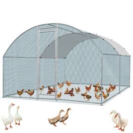 Winado - Metal Walk In Chicken Coop 13 x 10FT Run Cage Rabbit Hutch Hen House Enclosure for Garden