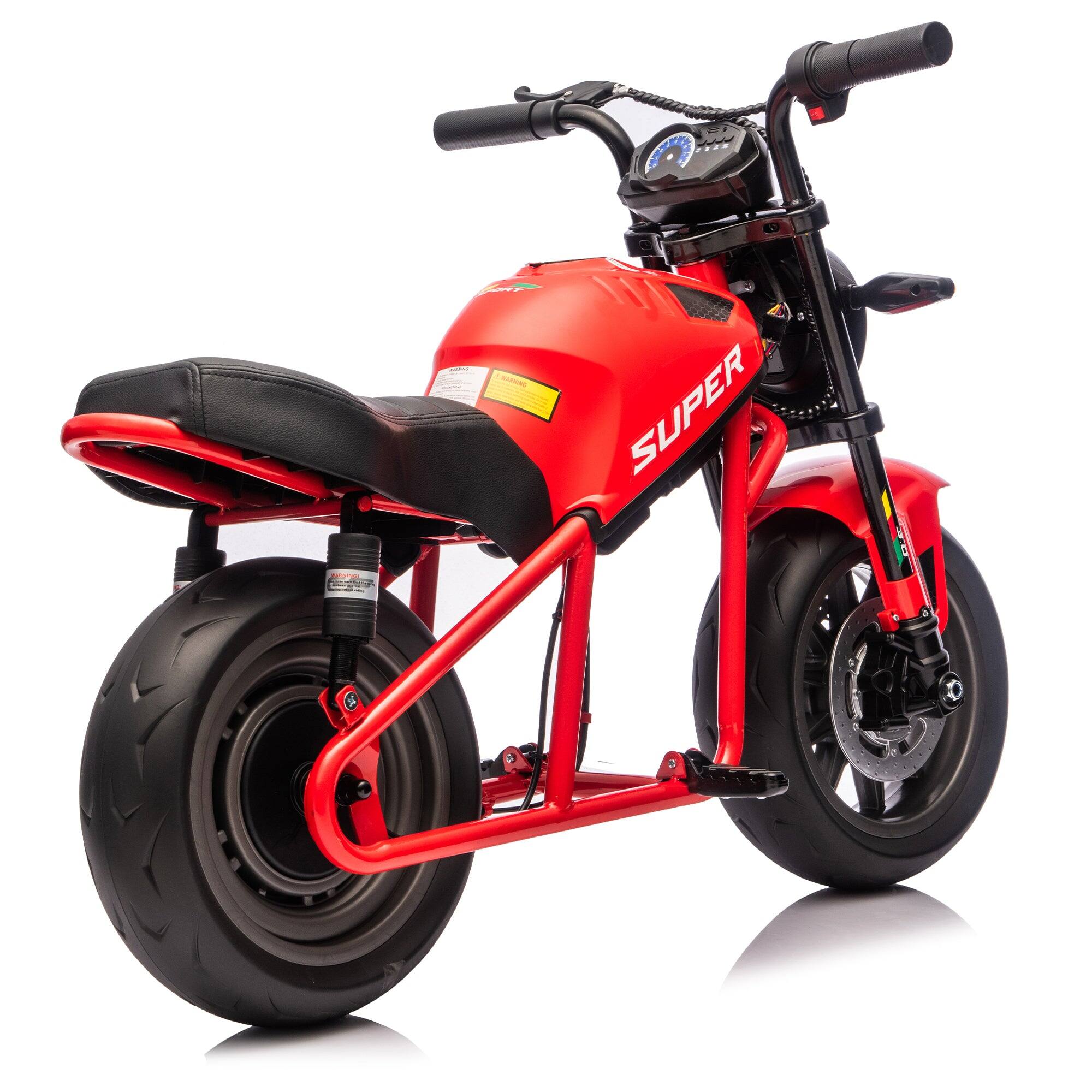 Alt View 1. Boyel Living - 3+ Red 24V Kids Ride On UTV Twin 300W Motors 4Wheel Shock - red.