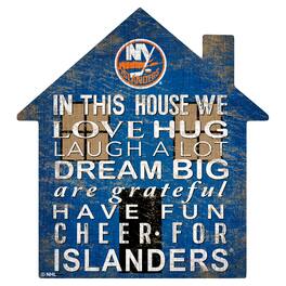 Fan Creations - New York Islanders 12'' Team House Sign - Multicolor