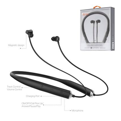 REIKO Magnetic design COLLARED EARPHONES
BLUETOOTH
Track Control/ Volume Control
Charging Port
ON/OFF/Call Pick Up/ Answer/Pause/Play
Microphone