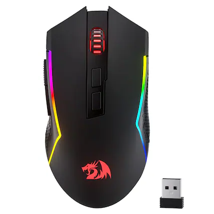 Front. PO3TICJUNKI3 - M693 Gaming Mouse Mice W -mode Connection Bt & 4g Macro Buttons Reliable Power Capacity - White.