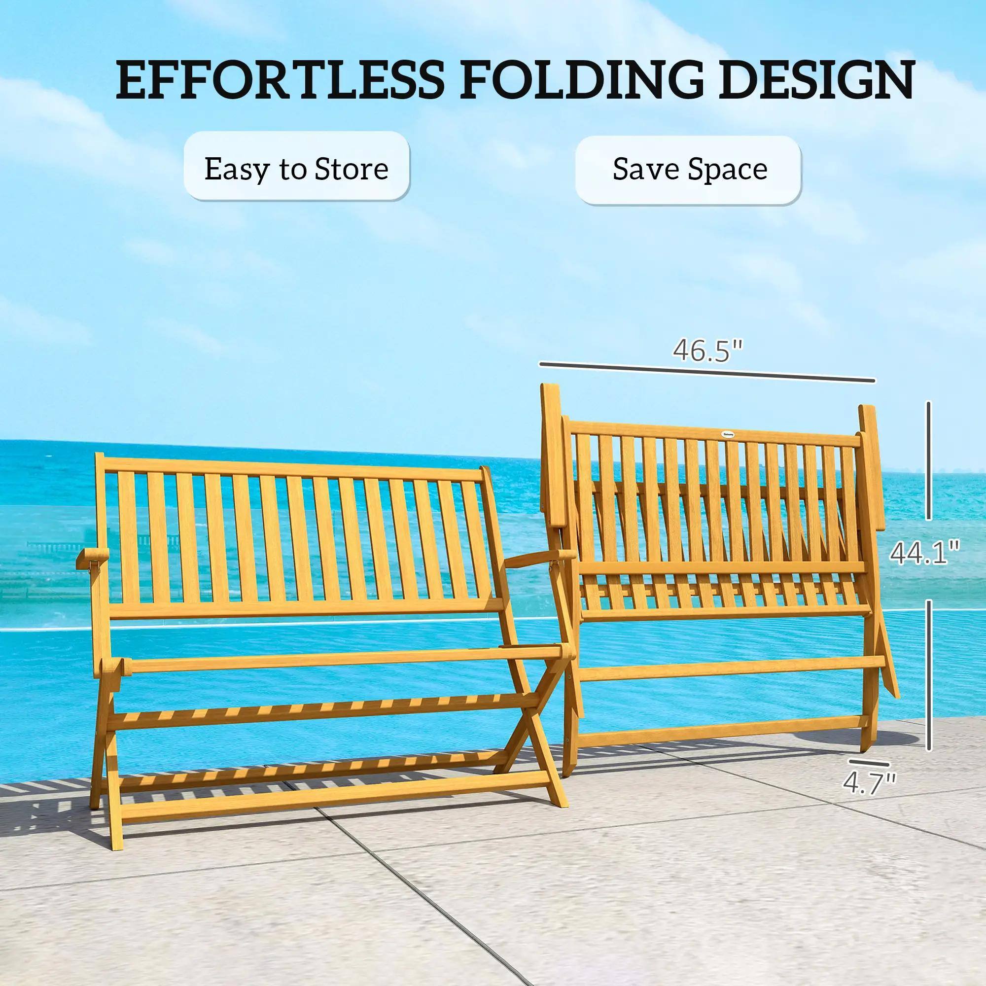 EFFORTLESS FOLDING DESIGN

Easy to Store

Save Space

46.5"

44.1"

4.7"