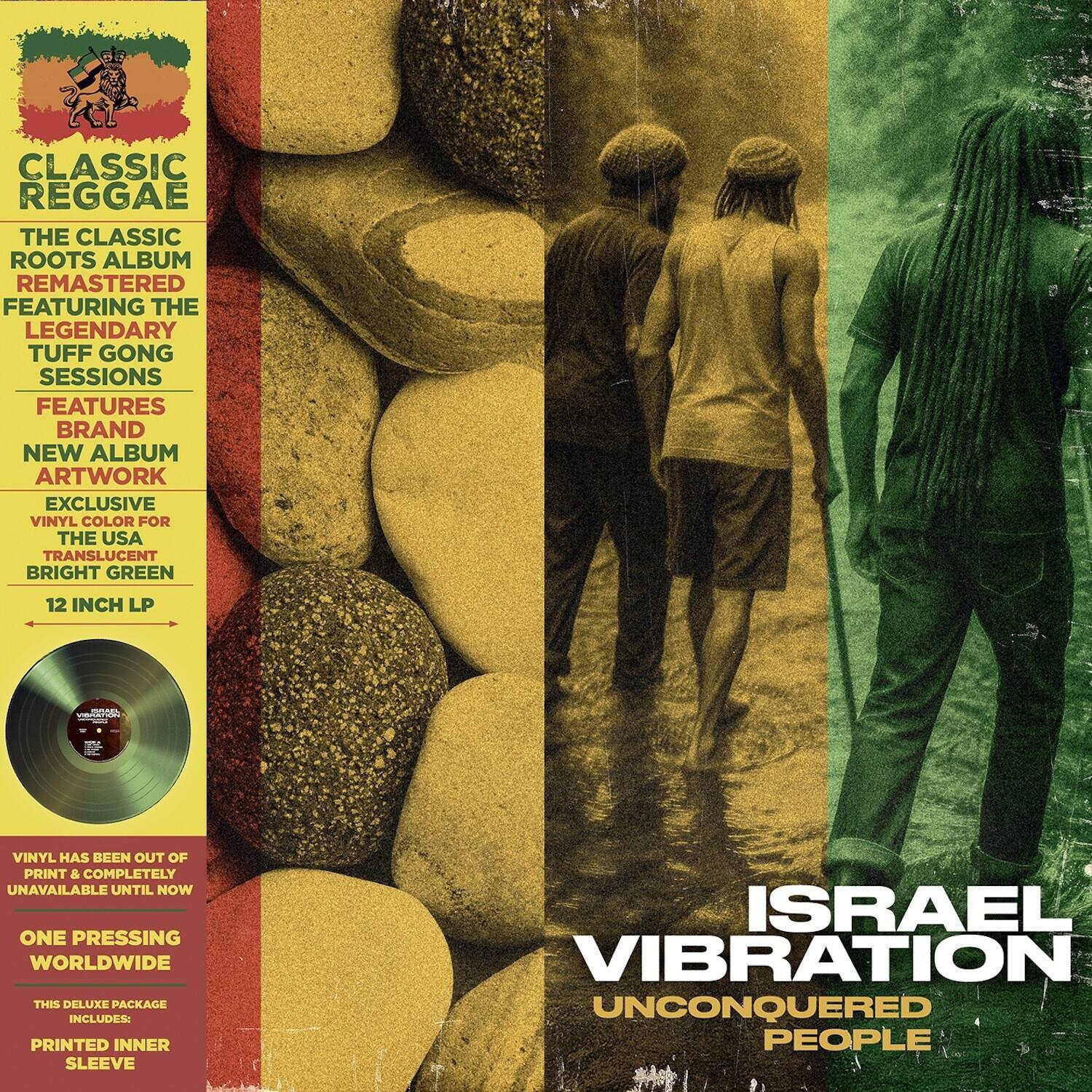 Israel Vibration - Unconquered People - Green   - VINYL LP price history on PriceWatchPro