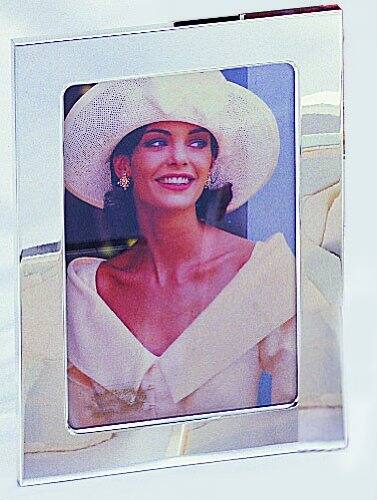 Front. Jiallo - Plated 8 x 10" Frame - Silver, Multi Color.