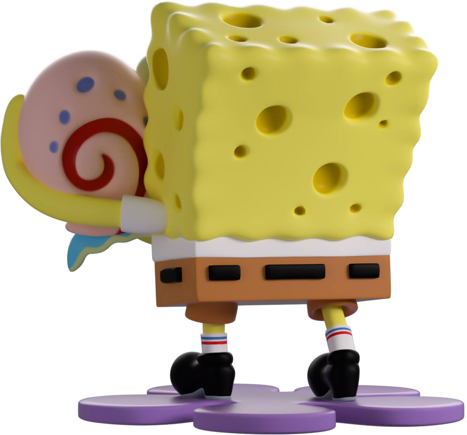 Alt View 2. Youtooz - Youtooz - SpongeBob SquarePants - #35 Spongebob & Gary Vinyl Figure   - COLLECTIBLES - Multicolor.