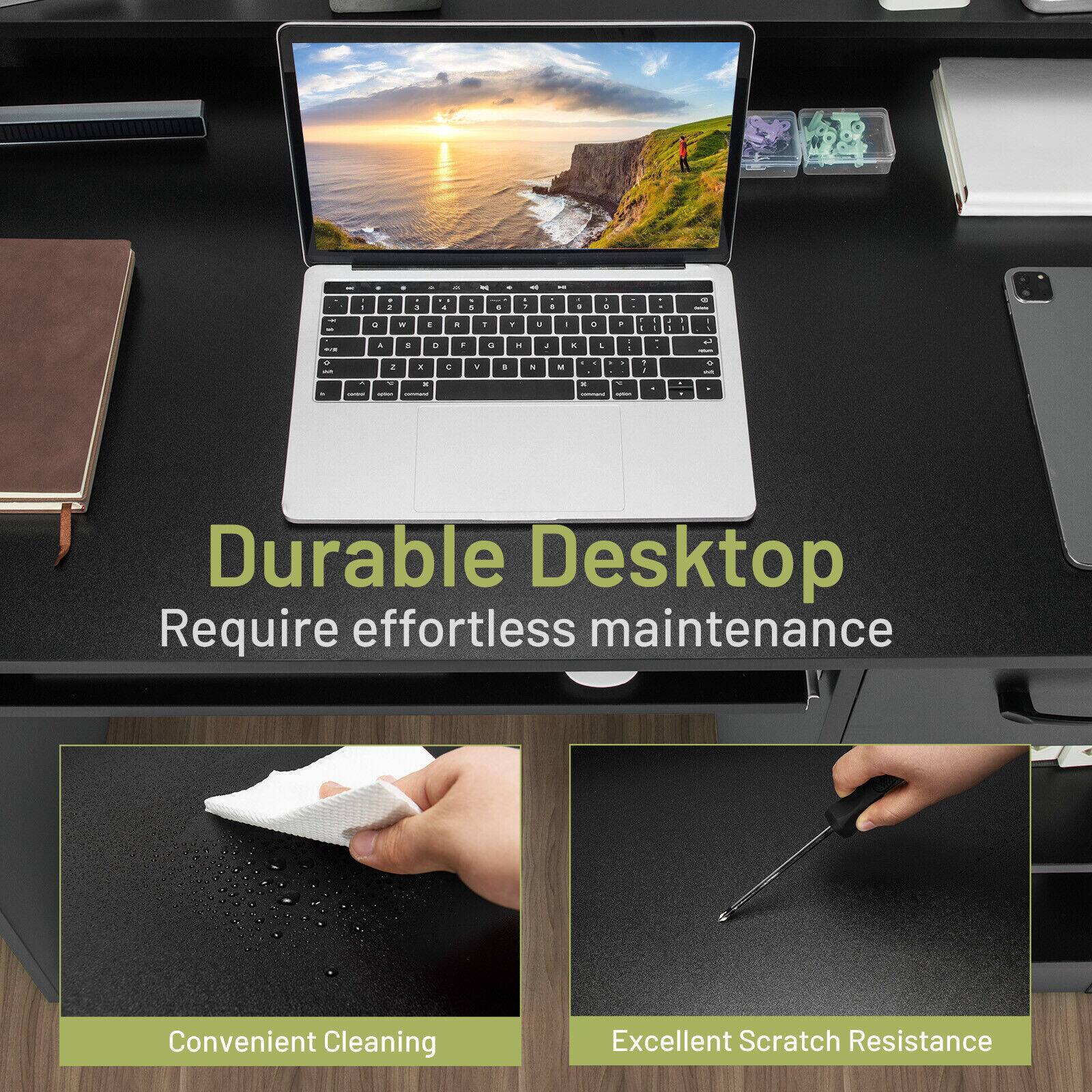 Durable Desktop Require effortless maintenance
Convenient Cleaning
Excellent Scratch Resistance