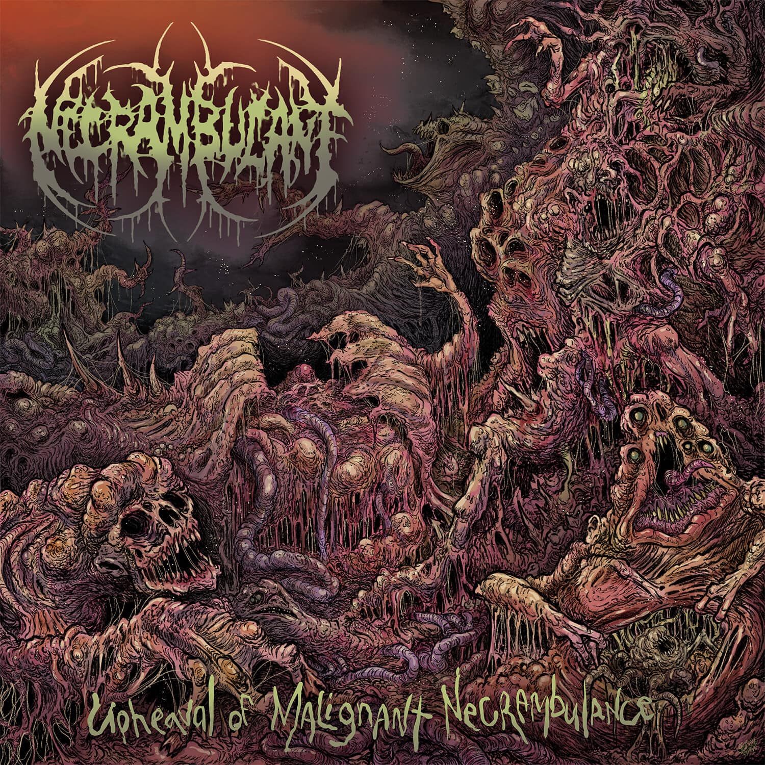 Necrambulant - Upheaval Of Malignant Necrambulance  - COMPACT DISCS