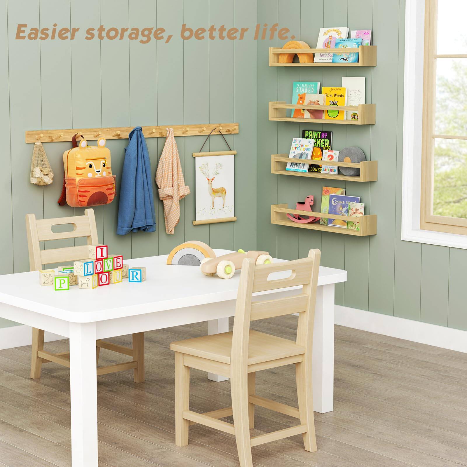 Easier storage, better life.

I LOVE COLOR