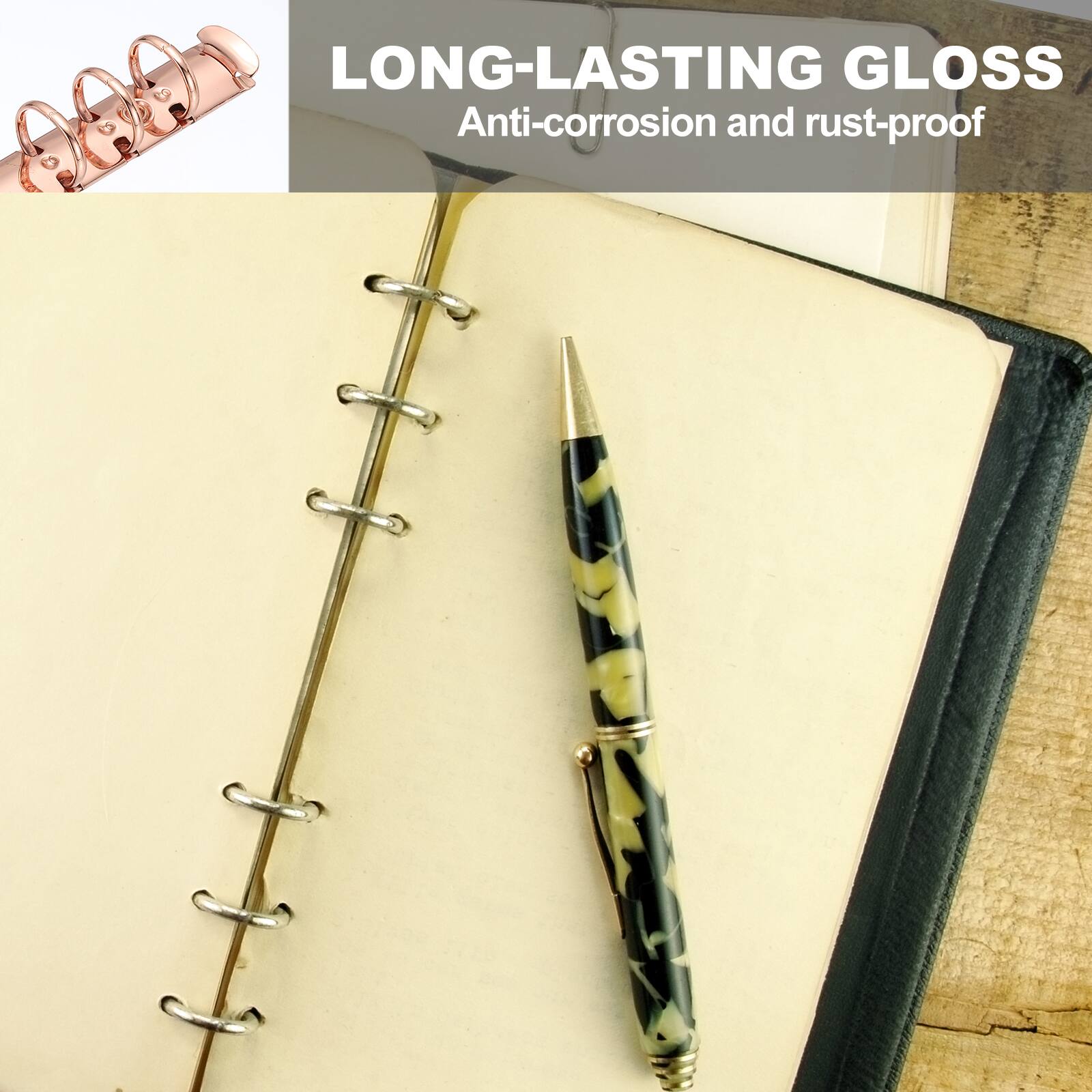 LONG-LASTING GLOSS  
Anti-corrosion and rust-proof