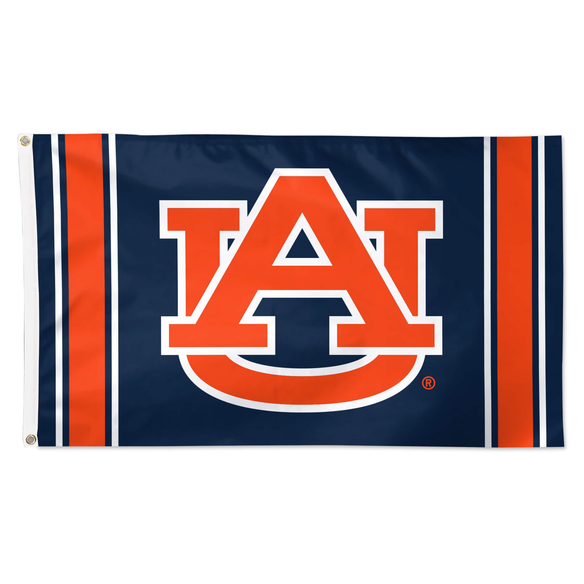 WinCraft - Auburn Tigers 3' x 5' Vertical Stripe Deluxe Single-Sided Flag - Multicolor