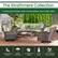 Left. Hanover - Strathmere 4-Piece Lounge Set - Brown/Green.