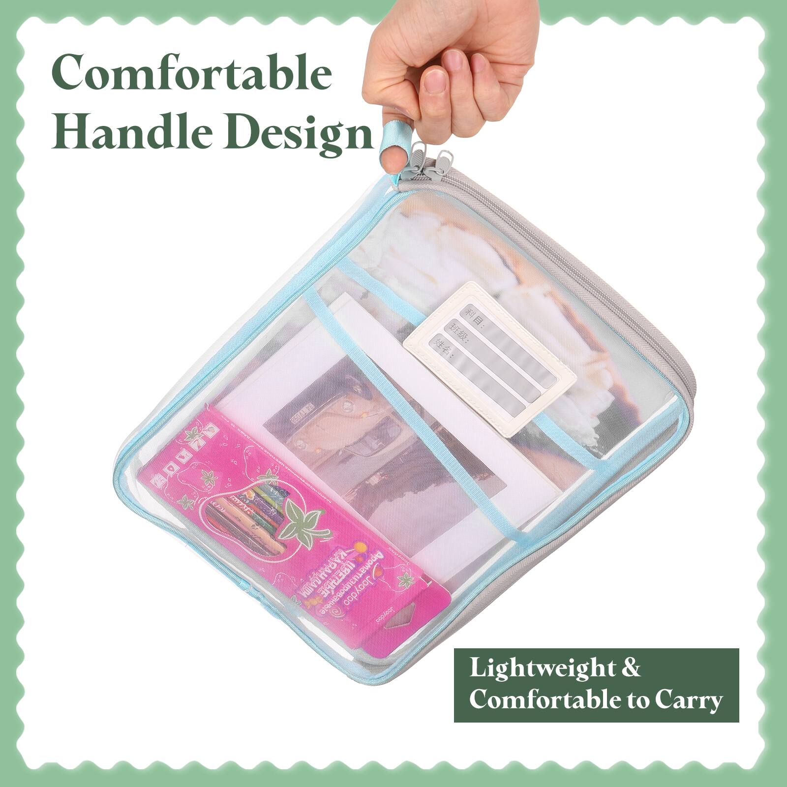 Comfortable Handle Design

Lightweight & Comfortable to Carry