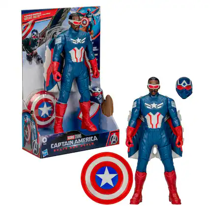 CAPTAIN AMERICA
MARVEL STUDIOS
CAPTAIN AMERICA
BRAVE NEW WORLD
4+
FLYING VEHICLES + MOVING SHIELD