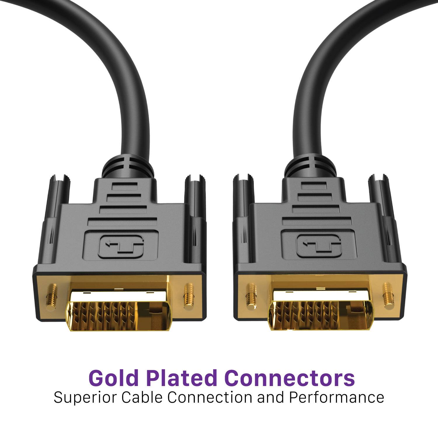 Gold Plated Connectors
Superior Cable Connection and Performance