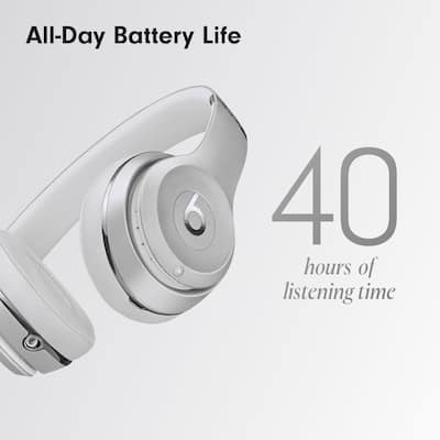 Beats Solo3 Wireless On Ear Headphones (Latest Model) Silver Beats Solo3 Wireless On Ear Headphones (Latest Model) Silver