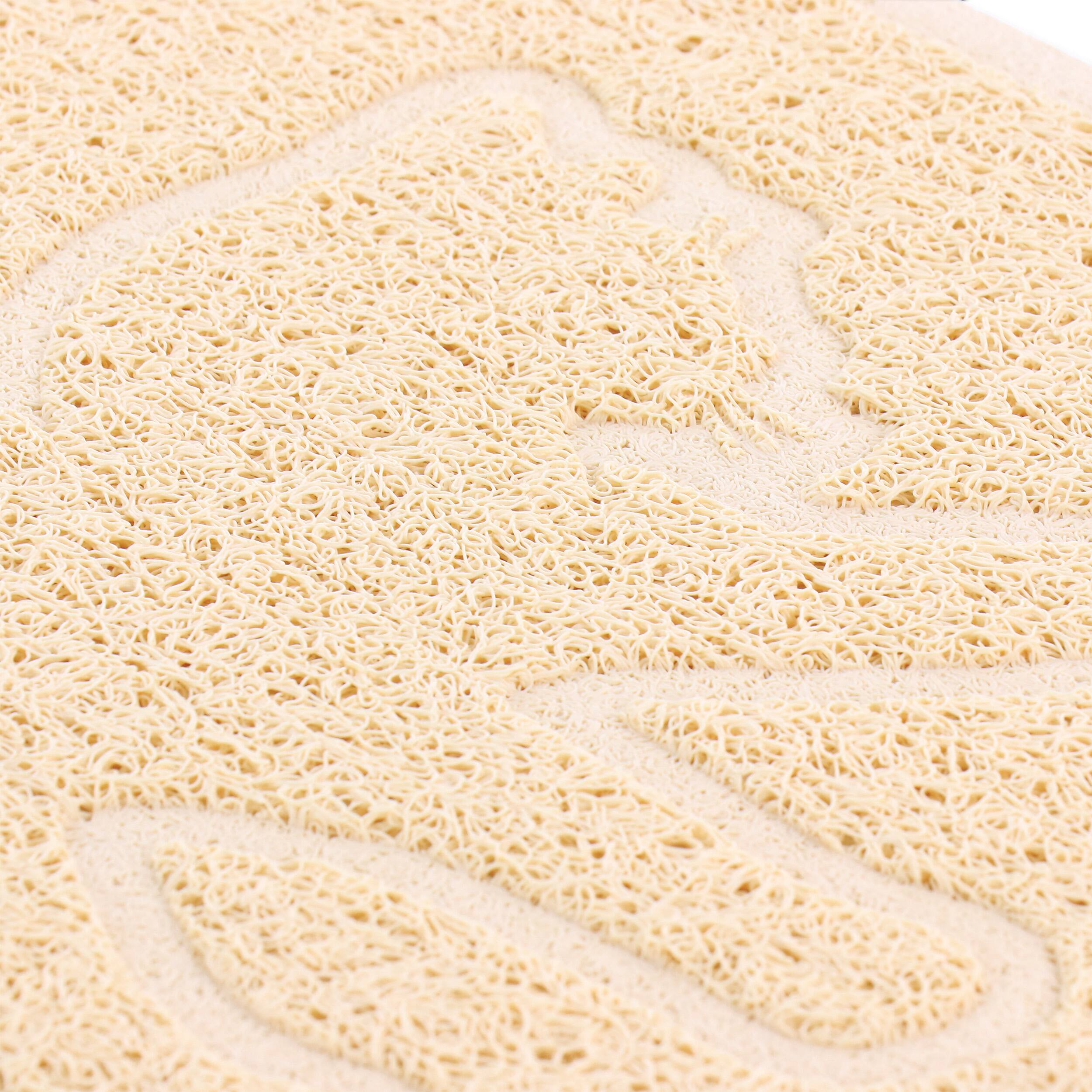 Alt View 2. Gibson - Gibson Everyday Pet Elements 18.5 x 13.78 Inch Cat Silhouette Placemat in Tan - Tan.