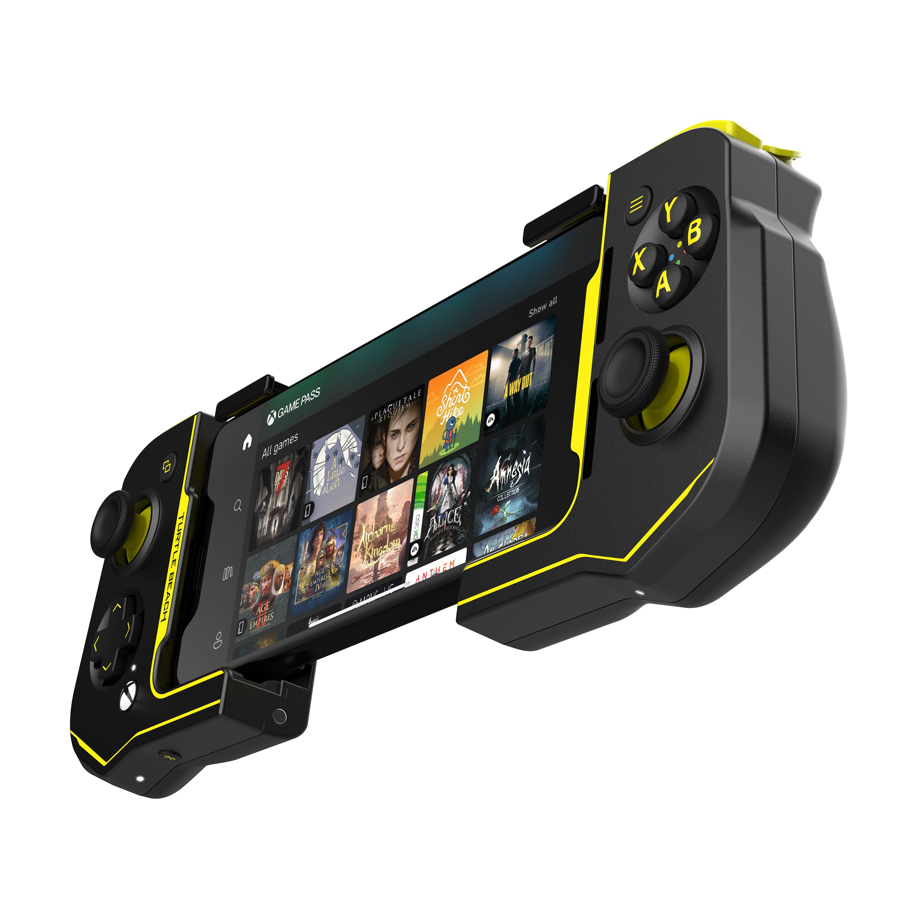 Handheld orders game controller